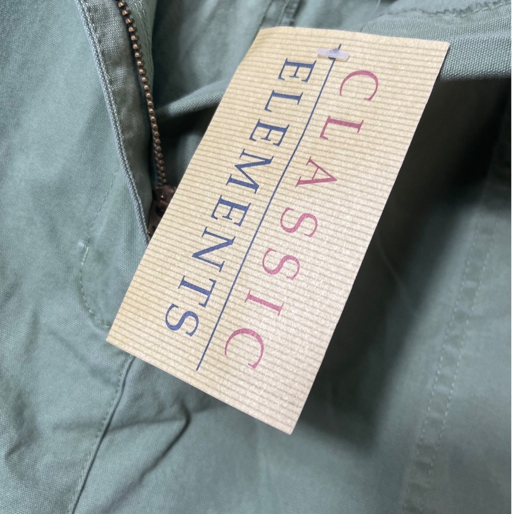 Classic Elements Spanish Olive Cotton Utility Skirt Size 18 Gorpcore Cottagecore - Picture 6 of 10